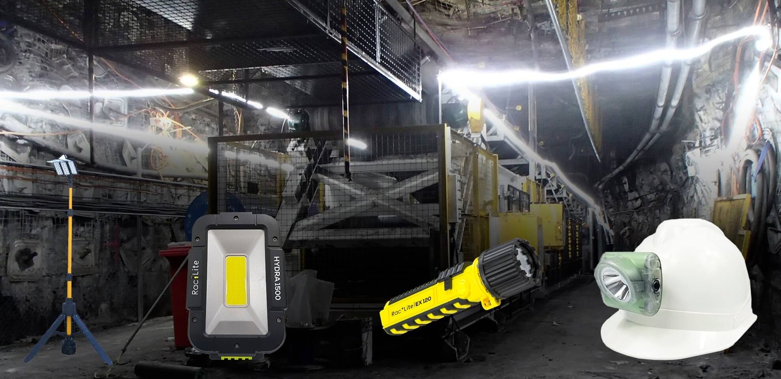 Equipamentos de Iluminação para Mineração: 5 Tipos Ideais